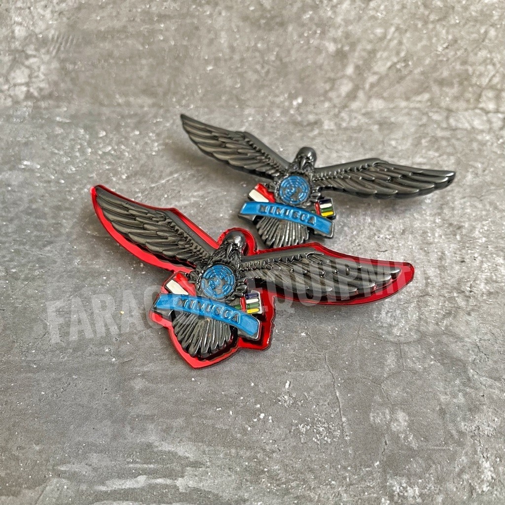 Brevet Wing Minusca Un Warna Hitam | Wing Minusca Tni Premium Quality