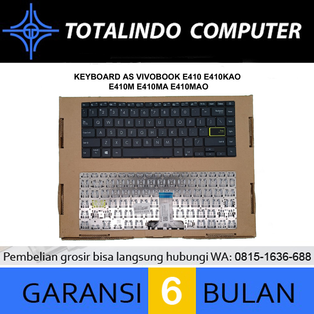 Keyboard Asus Vivobook e410 e410kao e410m e410ma e410mao