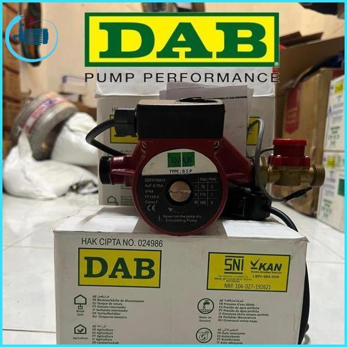Pompa Air Pendorong / Booster Pump Shimge/Dab Zps 15-9-140 Harga Khusus