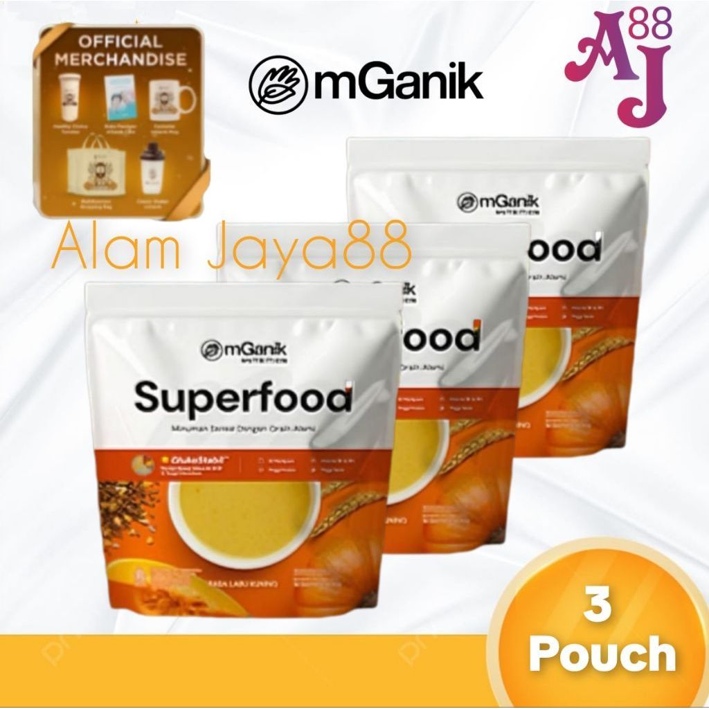 3 POUCH MGANIK SUPERFOOD MGANIK DIABETES