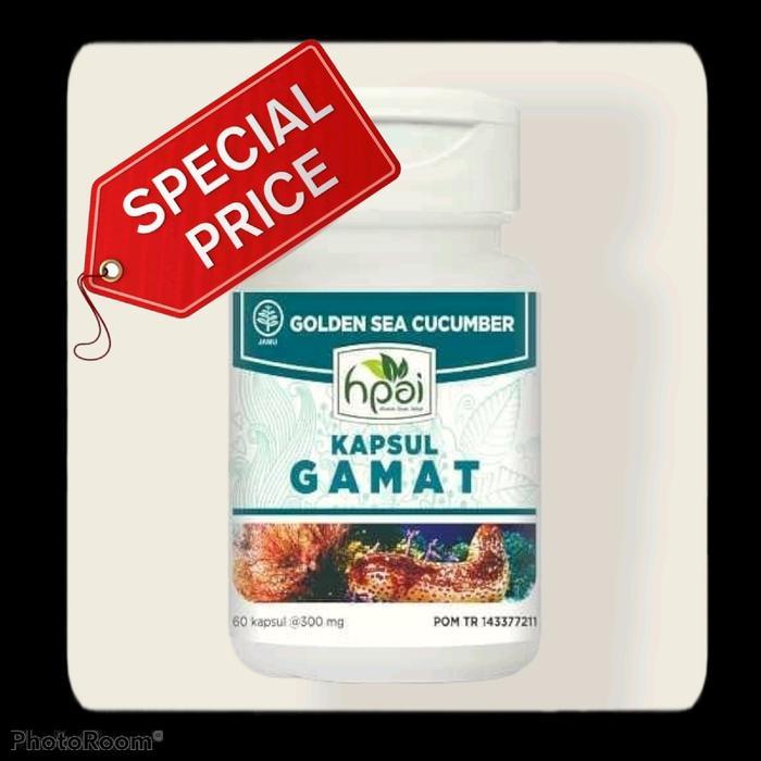 Kapsul Gamat Teripang Emas HNI HPAI