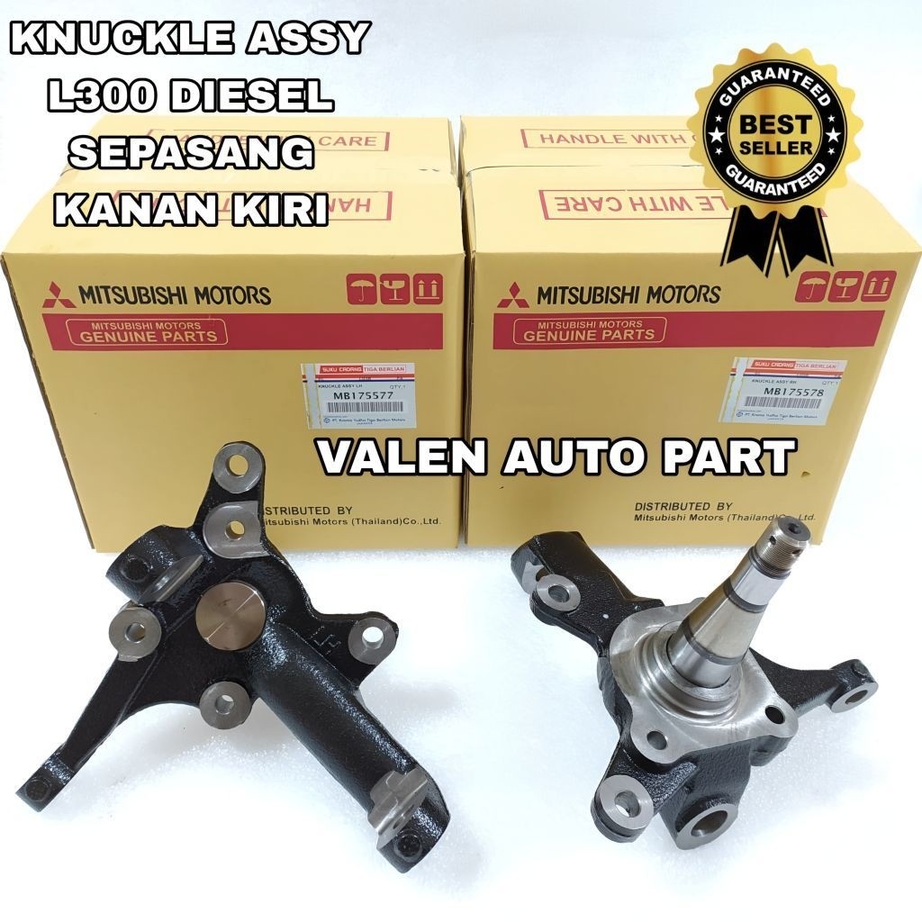 Knuckle knakel assy Mitsubishi L300 diesel L038 sepasang kanan kiri