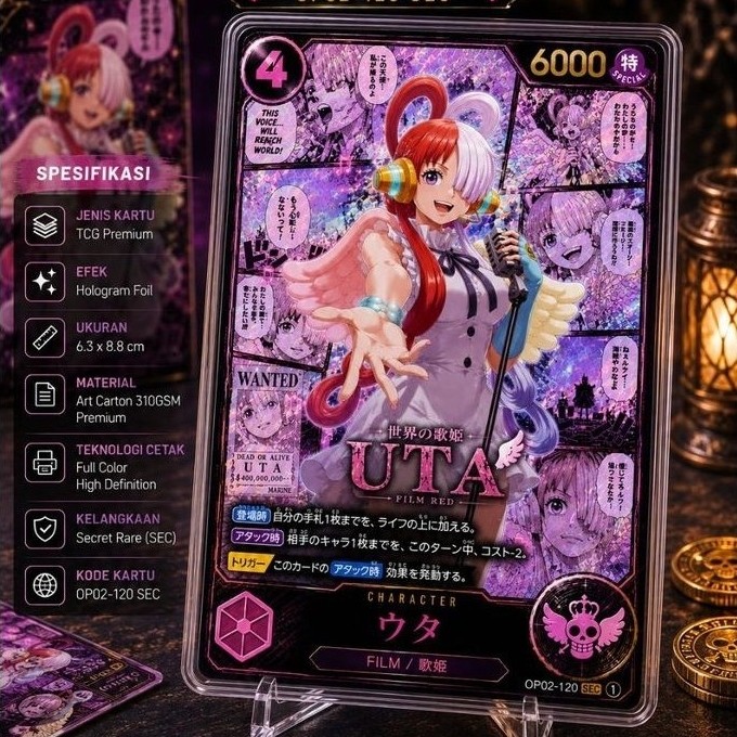 TCG Card Uta Film Red Manga Edition