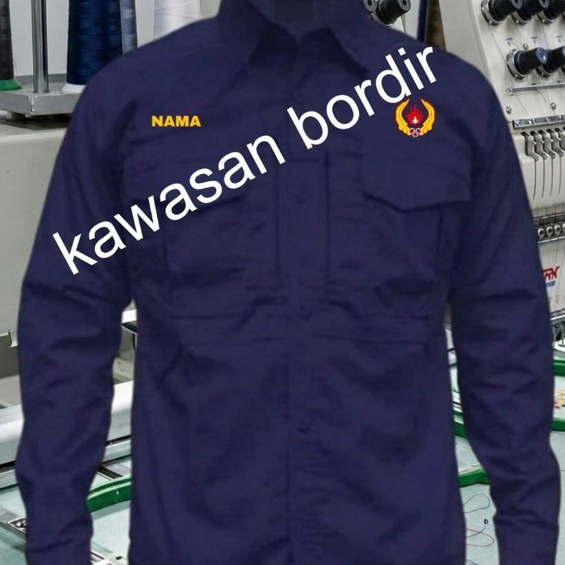 Custom Premium kemeja tactical KONI kemeja koni seragam KONI baju KONI pdh koni bisa custom tulisan 