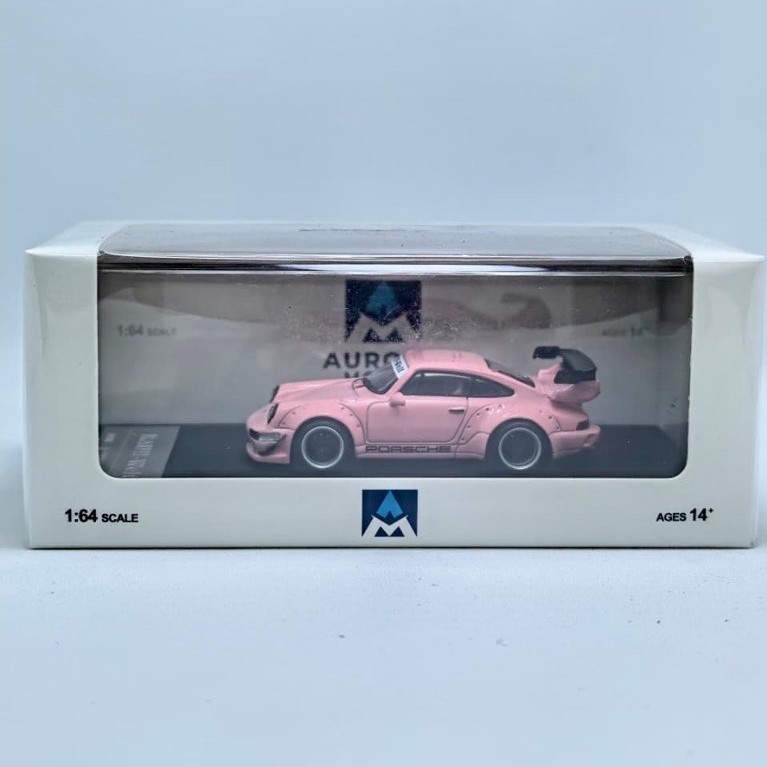 Aurora Model Porsche RWB 964 Candy Pink ( No Figure)