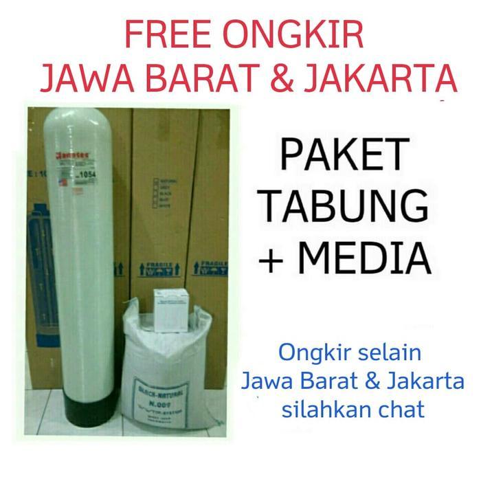 Filter Air Bandung - Paket Tabung FRP 1054 & Media
