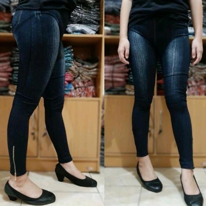 legging jeans wanita import kekinian viral tiktok