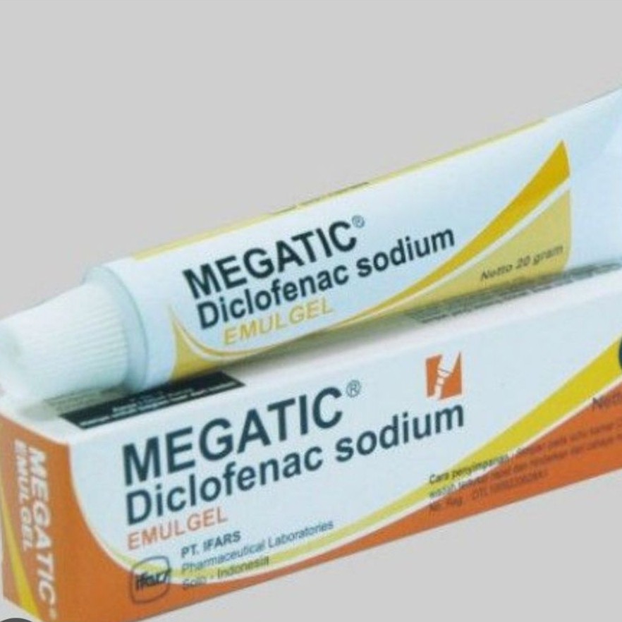 MEGATIC gel 20 gr (diclofenac sodium gel)