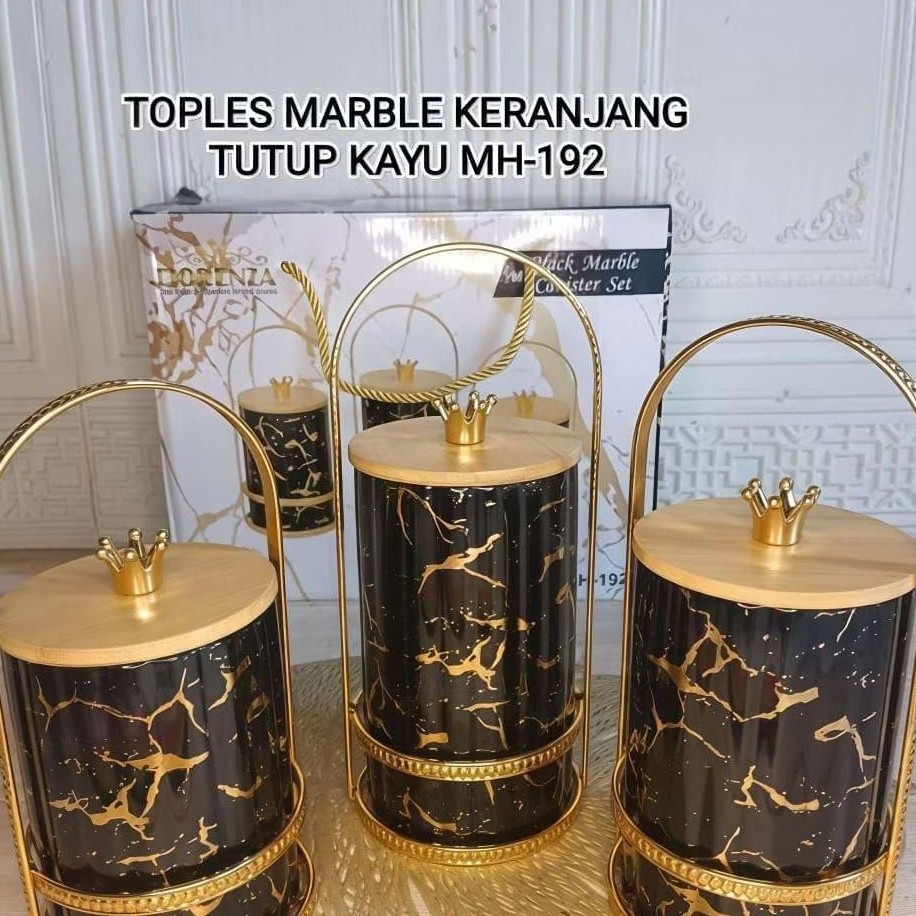 TOPLES KUE SET KERAMIK MARBLE FIORENZA 192