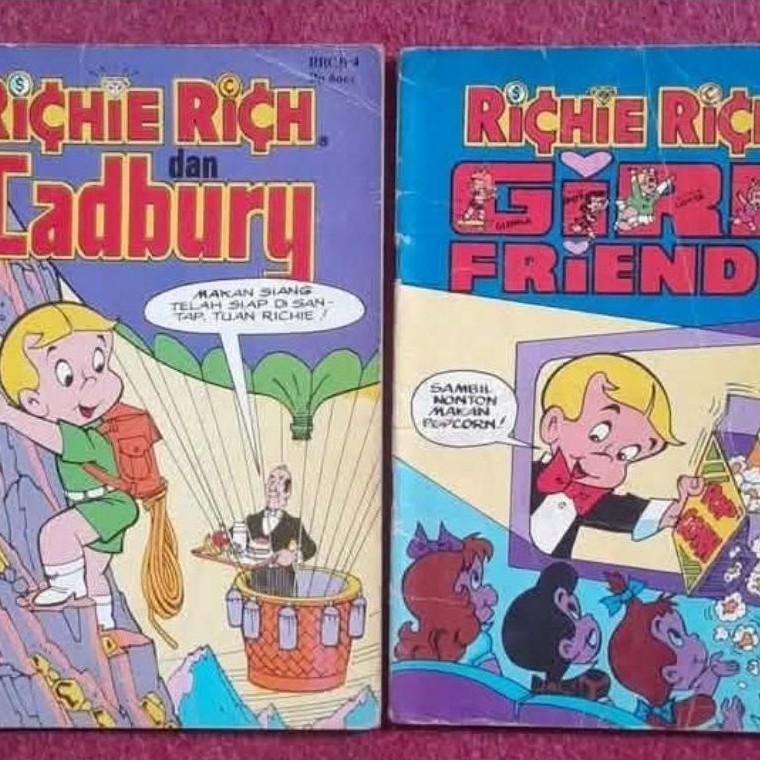 Komik jadul Richie Rich set
