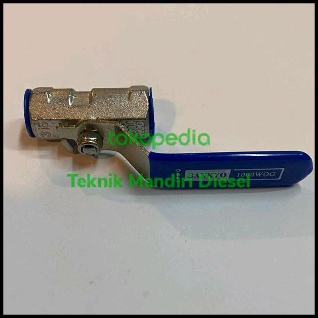 TERBARU BALL VALVE STAINLESS STEEL /BALL VALVE 1/4INC 
