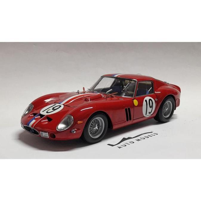 1/18 KYOSHO FERRARI 250 GTO 1962 LM #19 ROSSO CORSA AU1NDO