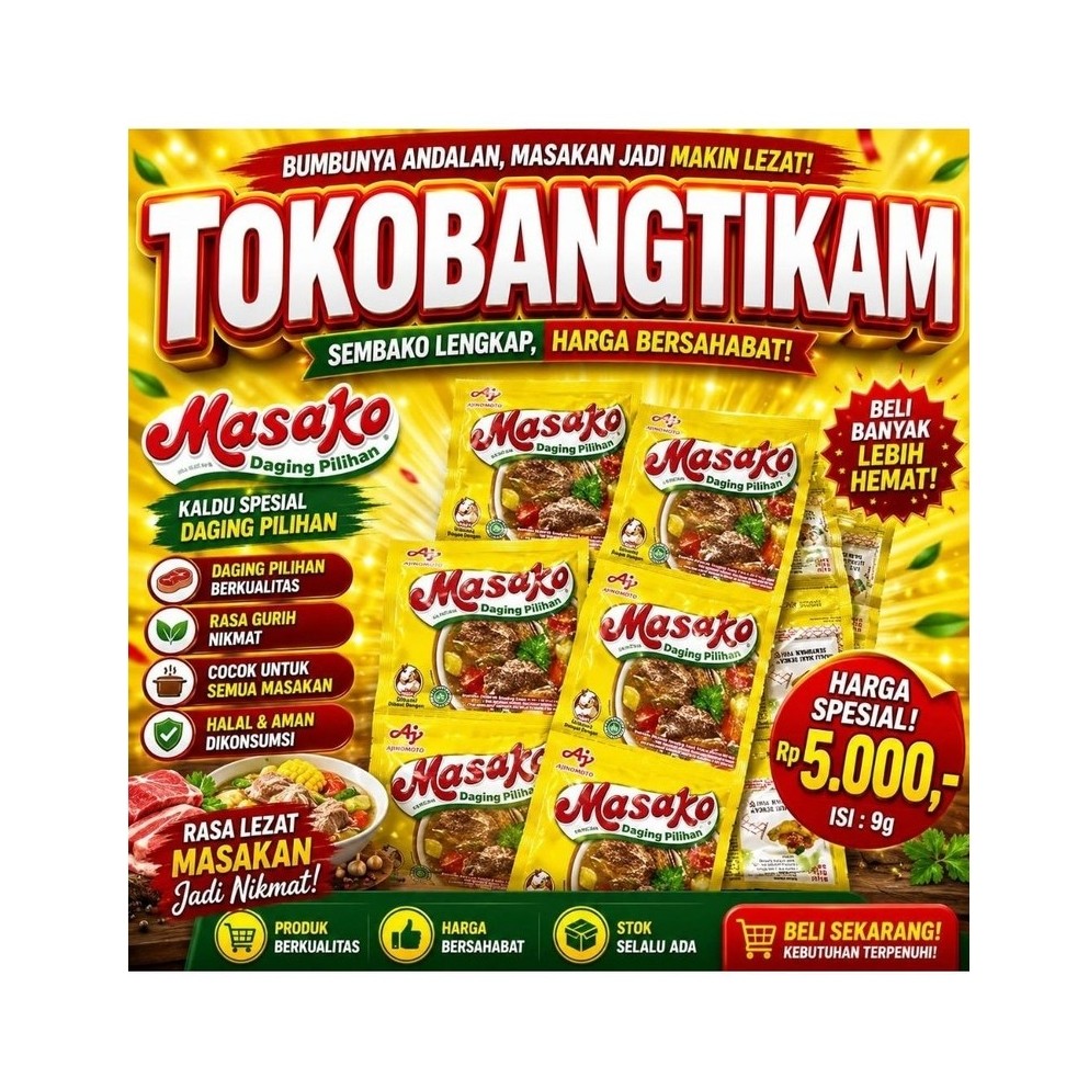 MASAKO SAPI 1 RENCENG