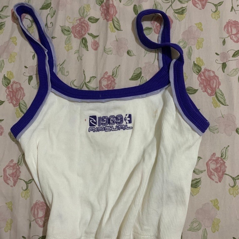 preloved crop top tangtop RIP CURL