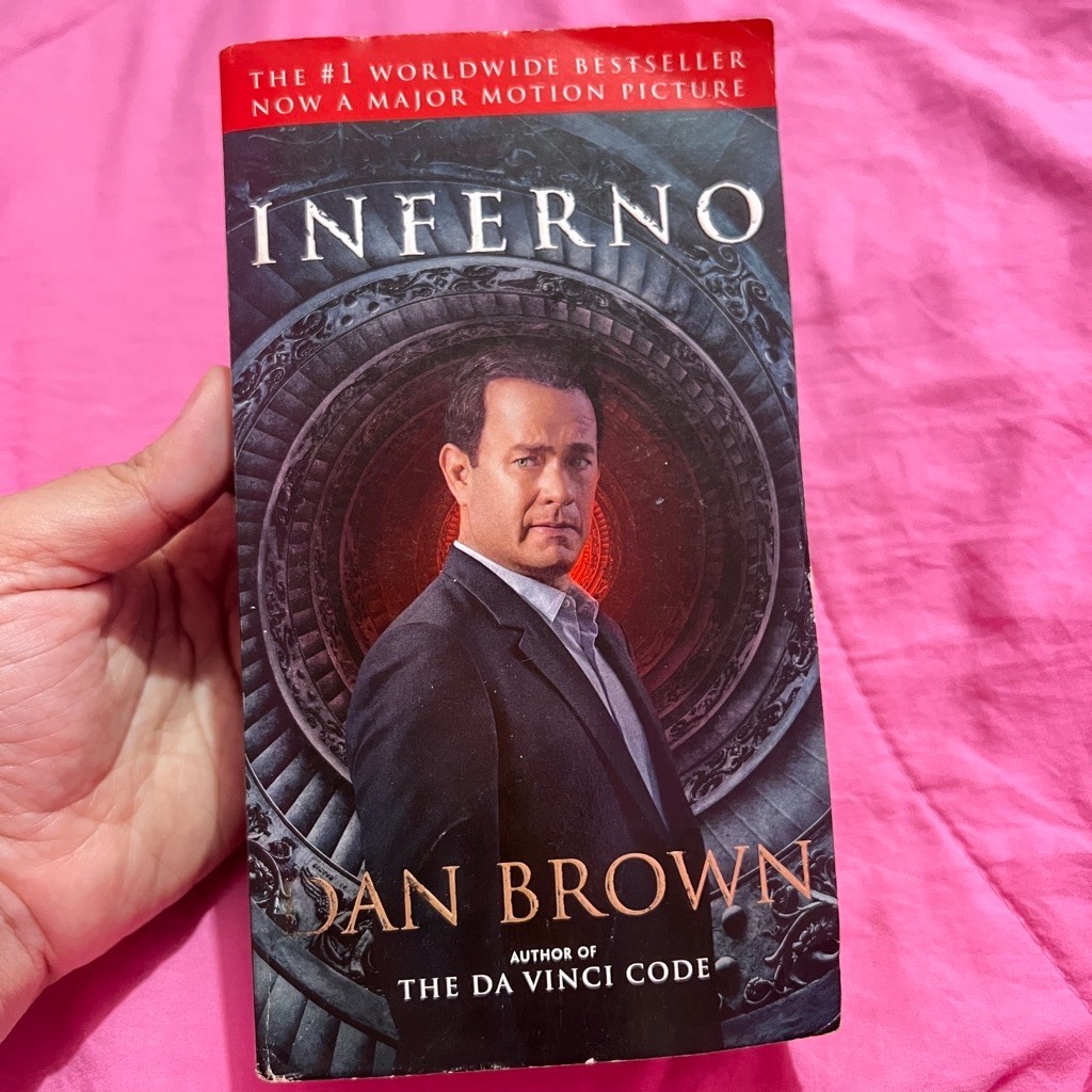 preloved Buku novel Inferno Dan Brown penulis The Da Vinci Code edisi bahasa Inggris