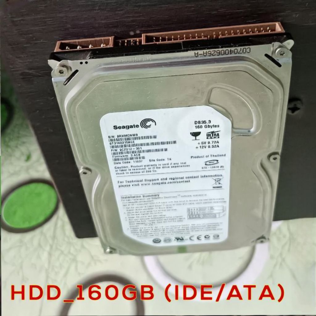Hardisk Dalam Ps2 80GB / 160GB Full Games bola Update