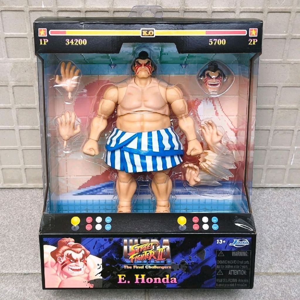 JADA TOYS HONDA STREET FIGHTER II ULTRA SF 2 E.HONDA SF2