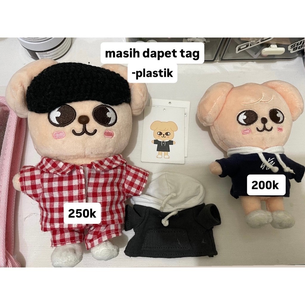preloved plush skzoo puppym ori & 15cm [BACADESK]