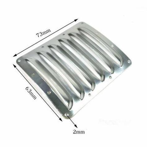 RADIATING FIN/LOUVRE PLATE 7363MM RC PLANE COWL ME79