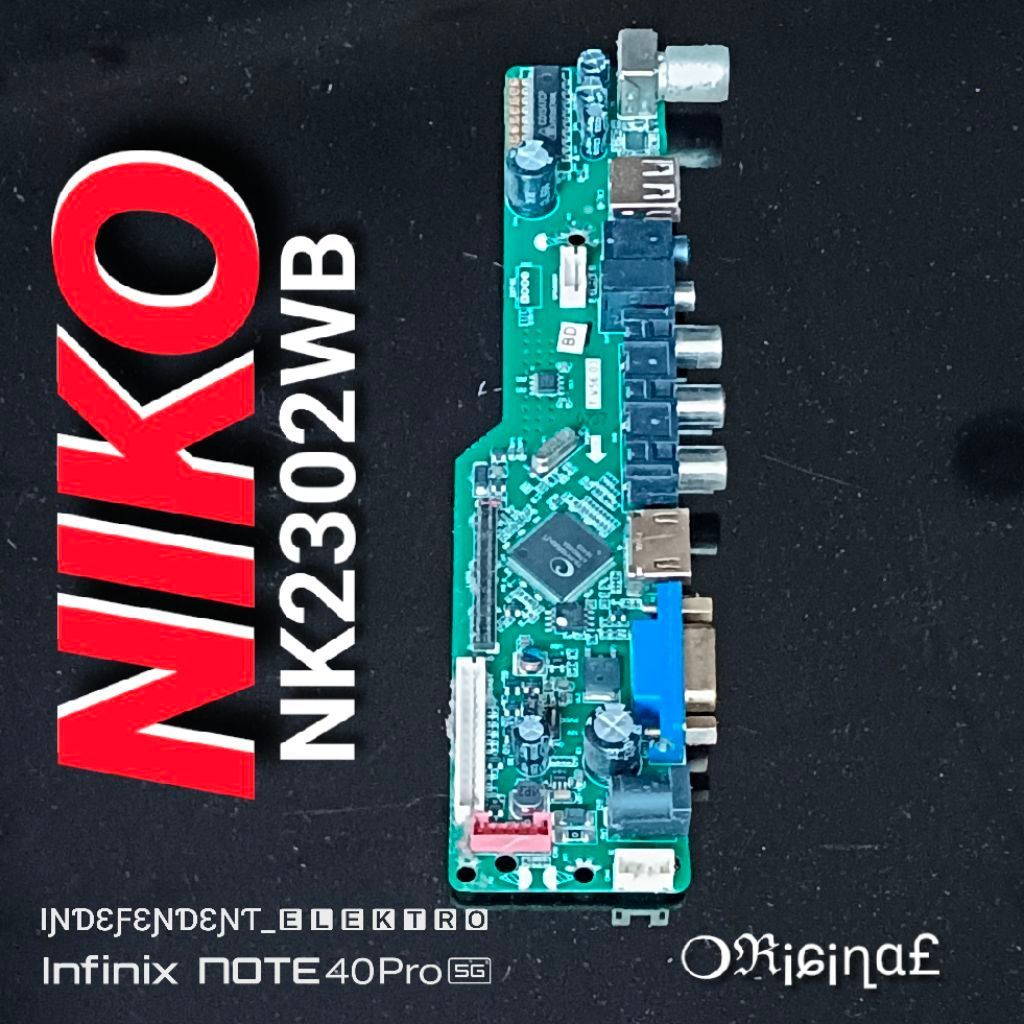 Mainboard Tv Niko   Mainboard Niko Nk2302wb  Mesin Tv led cina 23inchi