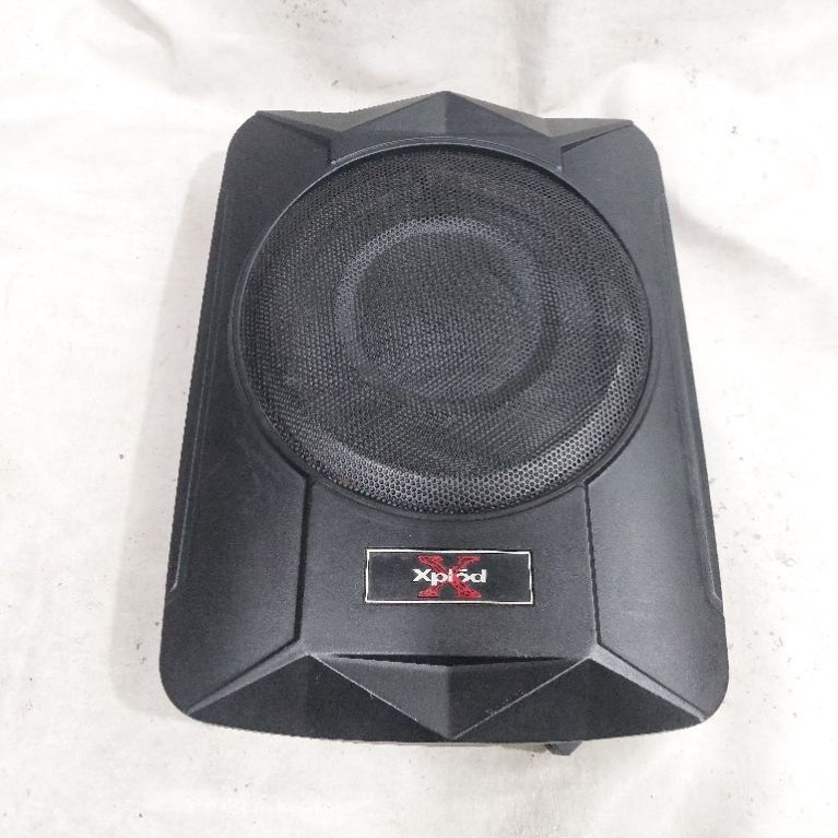 subwoofer aktip bawah jok xplod 10 inch