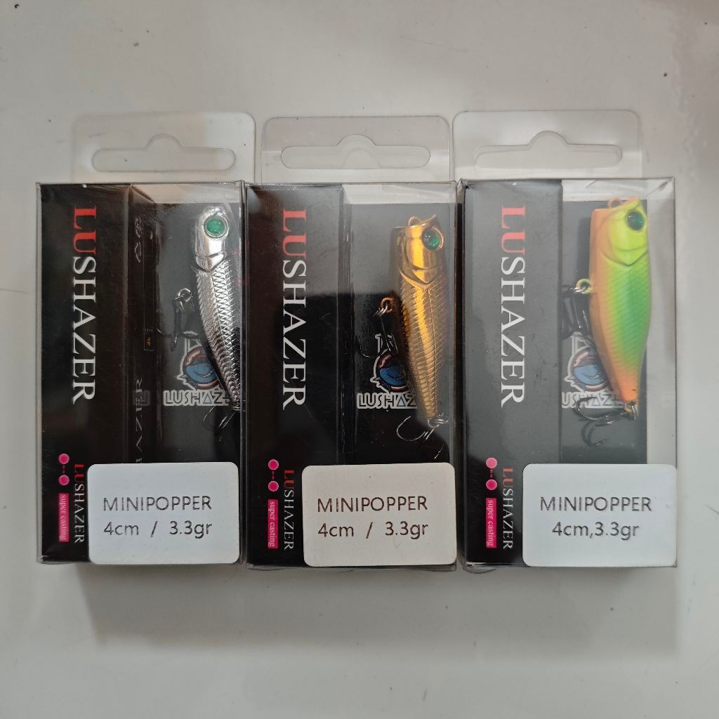 Lure Mini Popper LUSHAZER 4cm