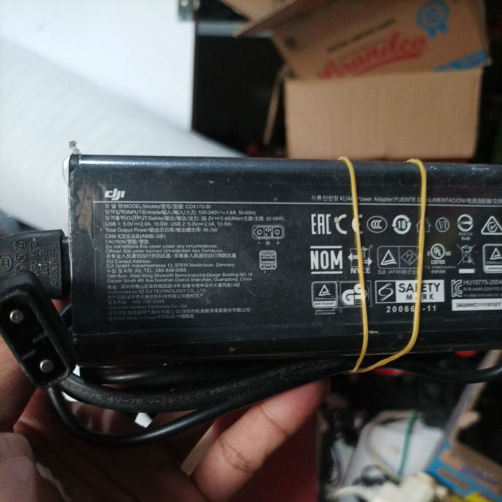 Adaptor Charger Second drone dji fpv cdx170-90