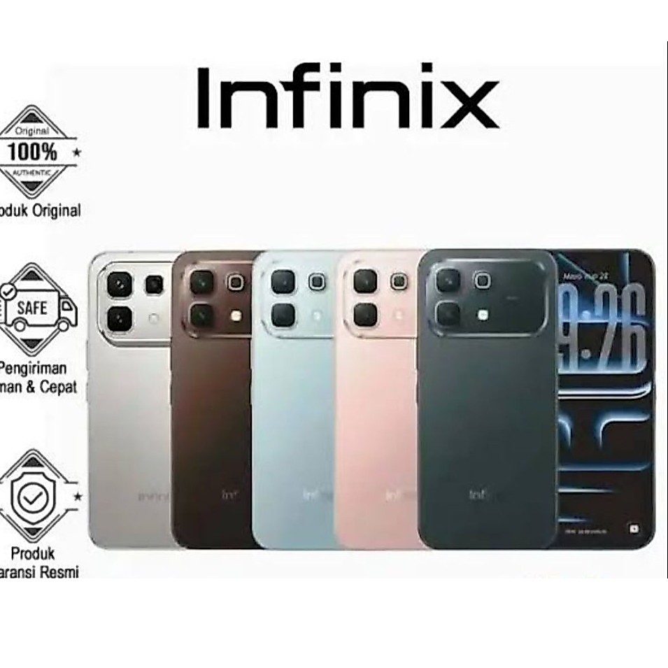 HP INFINIX NOTE 60 5G 8/256 GB - INFINIX NOTE 60 5G RAM 8GB ROM 256GB GARANSI RESMI