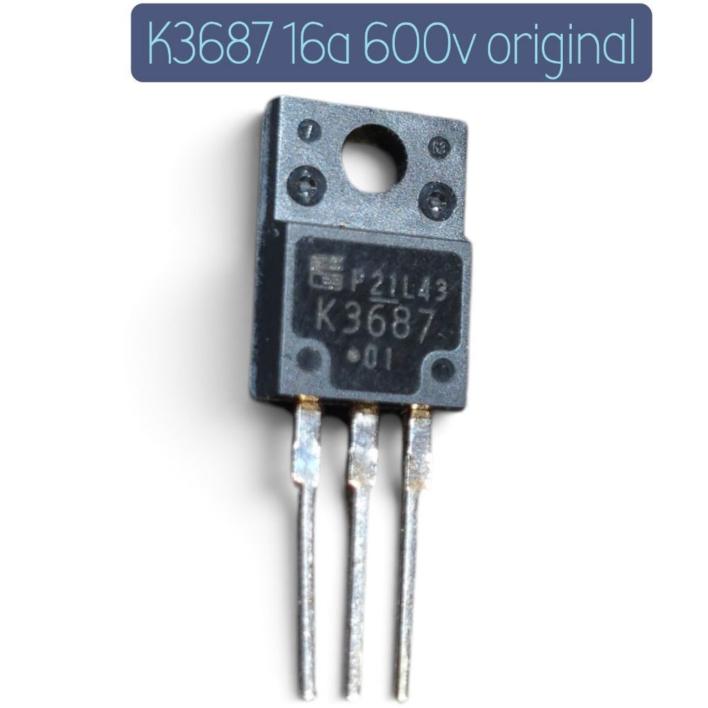 mosfet k3687 16a 600 new, original