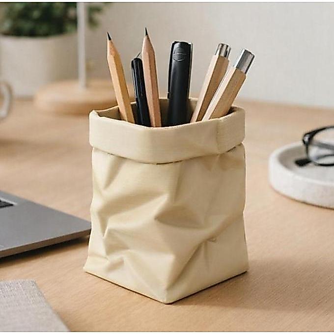 Tempat Alat Tulis Pensil Pen Estetik Minimalis Dekorasi Meja Aesthetic Unik HCS