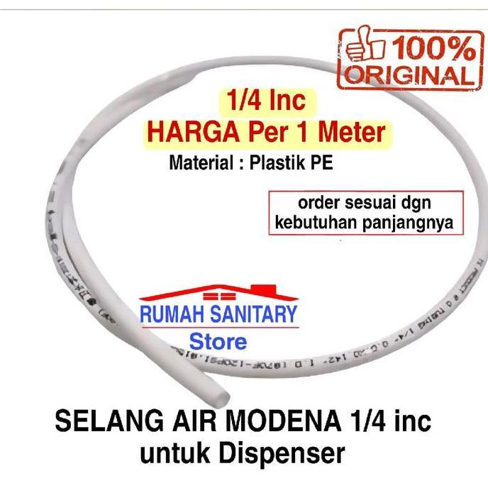 Cover Bottle Modena Dd 65 Conector L Sambungan Selang Elbow / Tutup Galon Bawah Water Dispenser Orig
