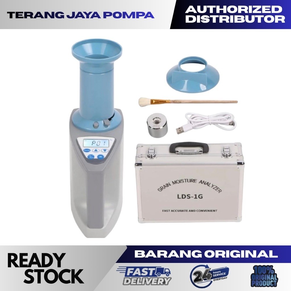Grain Moisture Meter LDS1G Beras Gandum Kacang Jagung Grain Tester LDS