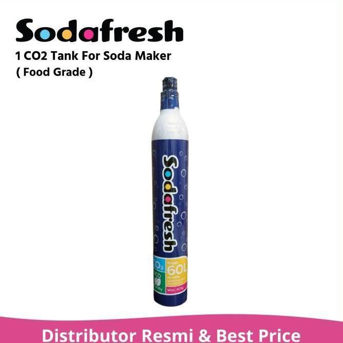 Promo - Monten, Soda Xpress, Allegra Kompatibel Tabung Co2 (Tersedia Isi Ulang) Untuk Soda Maker