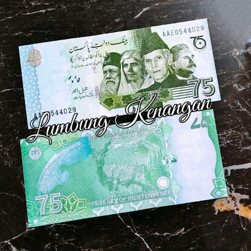 uang asing murah Pakistan kondisi Gres