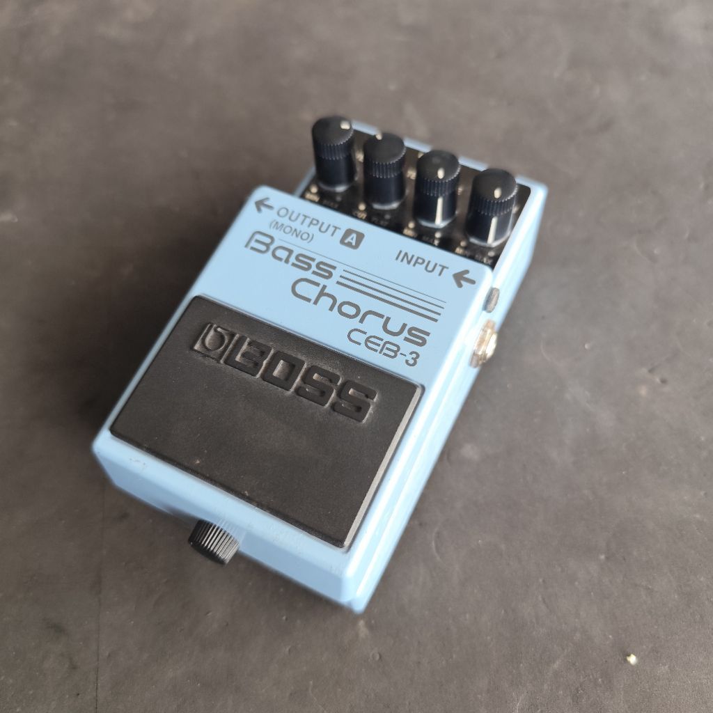Boss CEB 3 Bass Chorus, Efek Bass, Chorus, Boss CE3B, Bukan Boss GEB 7,  ODB 3