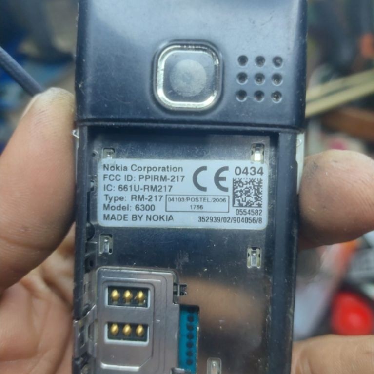 HP NOKIA  MODEL:6300  BEKAS NORMAL