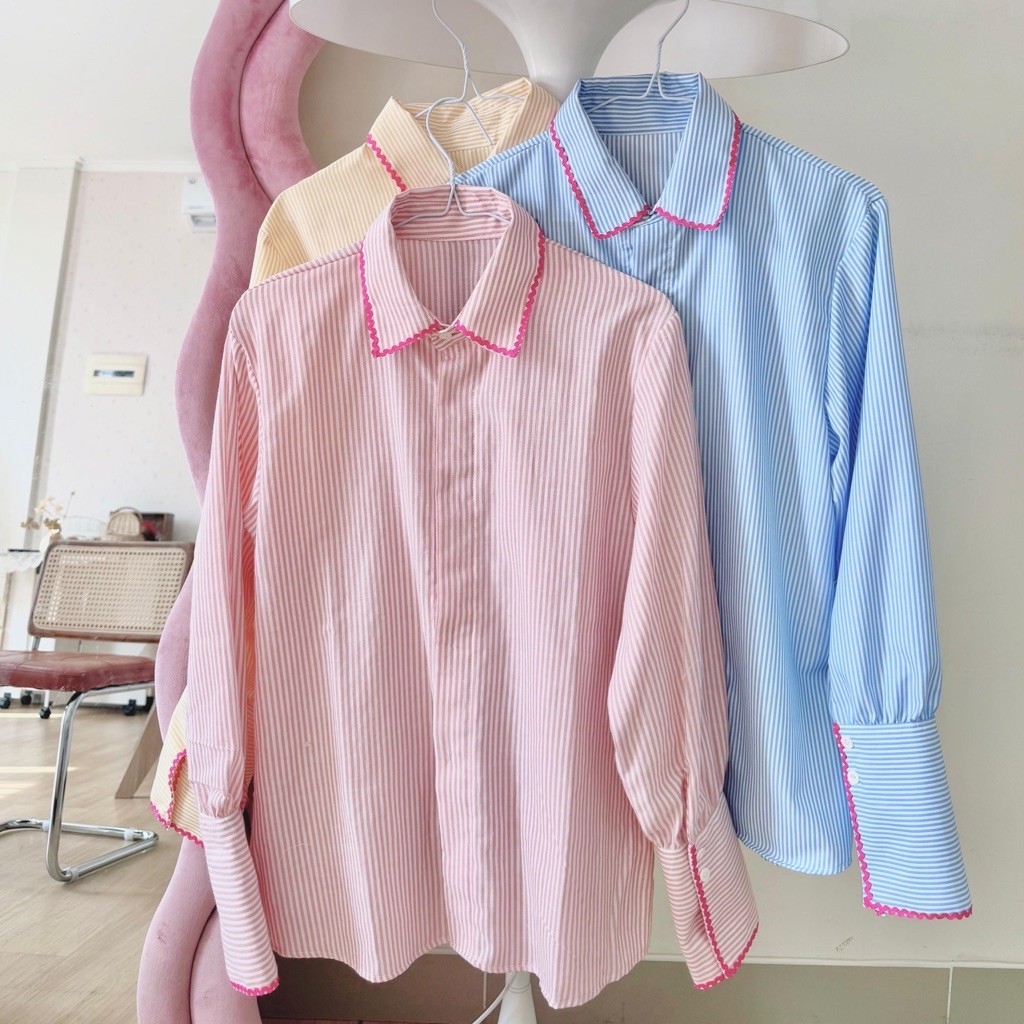 Aluna Kemeja Stripe