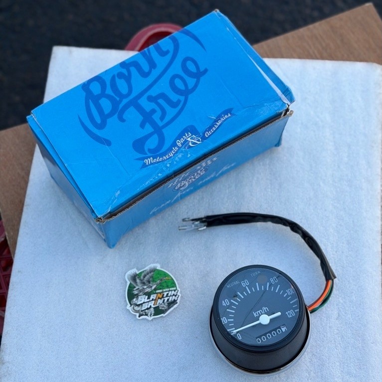 Spedometer honda cb100 import bornfree spido cb 125 spedo cb glatik cb 100 classik model ori