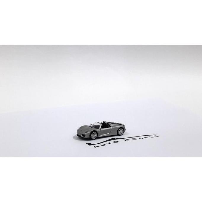 1:87 SCHUCO PORSCHE 918 SPYDER GREY AU1NDO