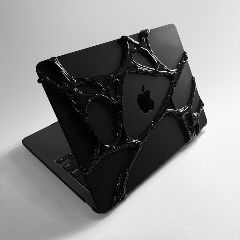 Custom Macbook Case - BLACK SYMBIOTE