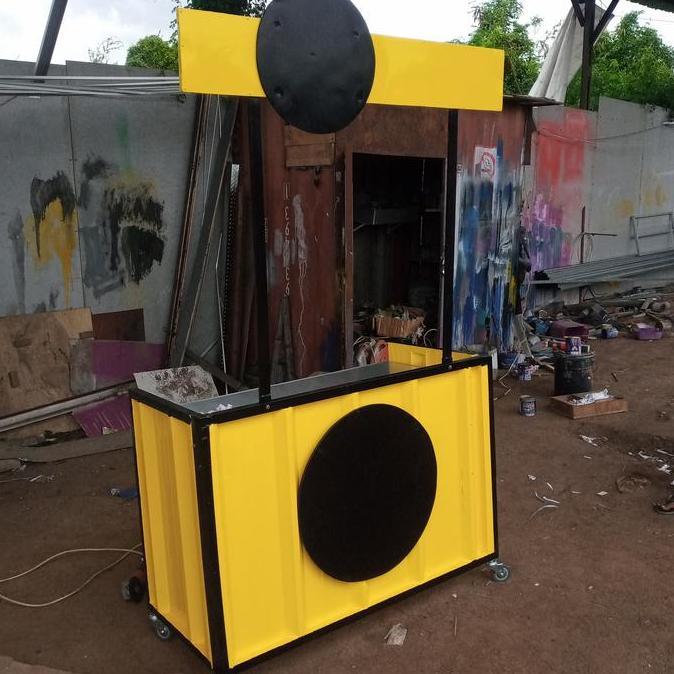 Terlaris Booth Portable Lipat Roda Berpindah Tempat