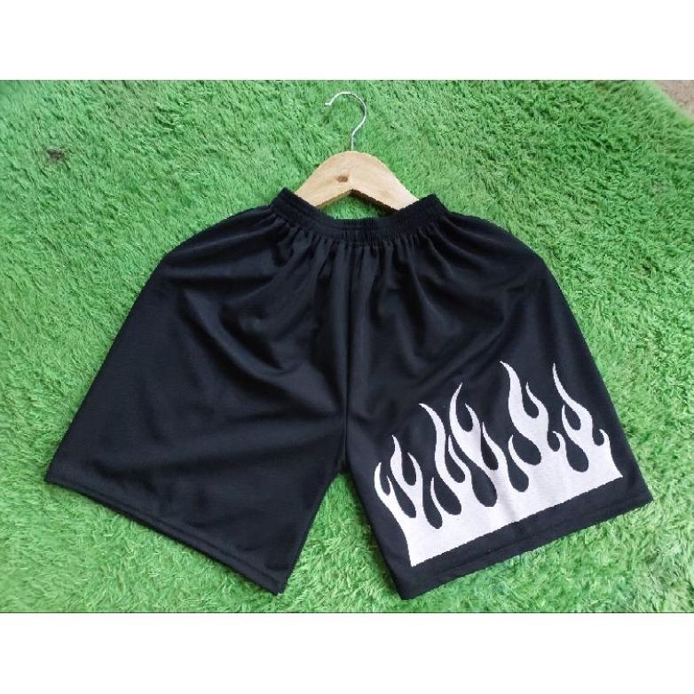 DISKON (COD) Celana Boxer Motif Api Celana Kolor Api
