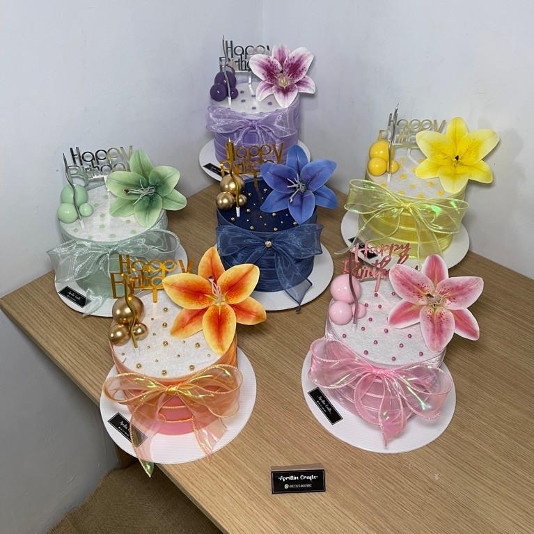 Fake cake dummy cake colorfull edition