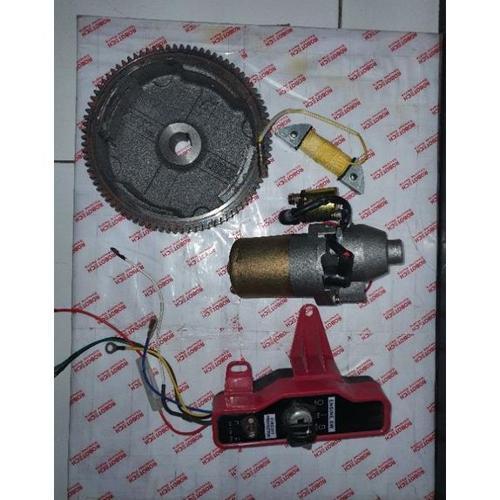 Paket Modif mesin gx160,200,220 Jadi Stater  Robotech