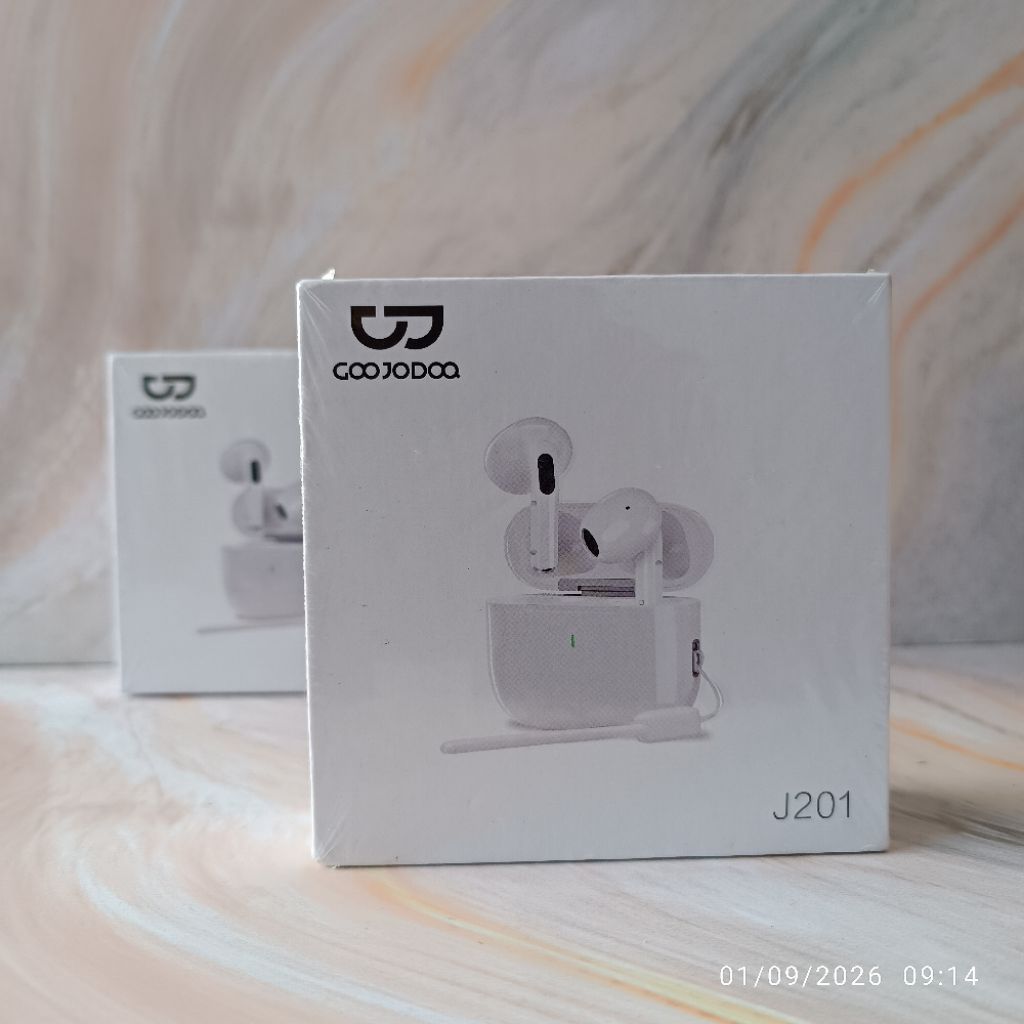 Goojodoq J201 Earphone Bluetooth TWS -A6 PRO, Earphone Nirkabel Headset Bluetooth 5.3