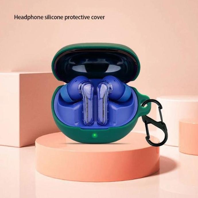 Earphone Case Silicone Case Untuk Soundpeats Clear