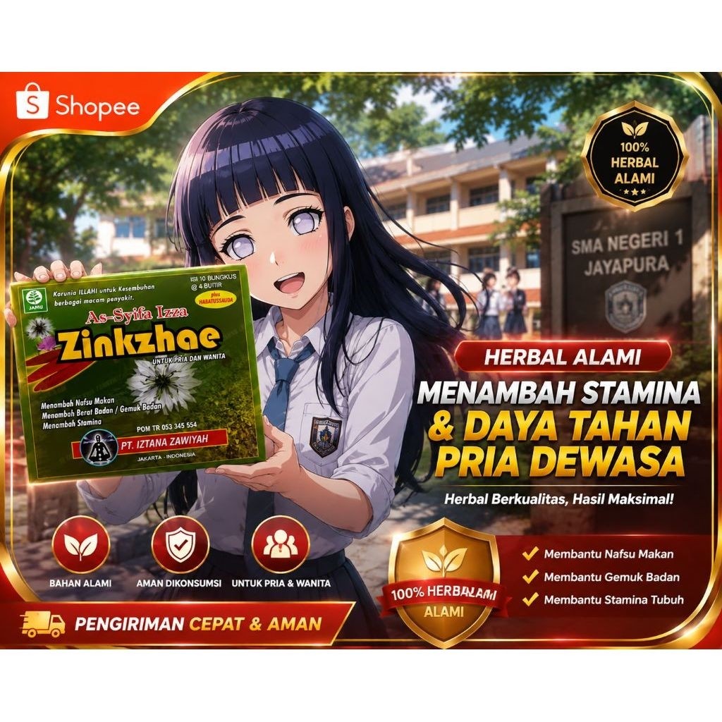 As syifa izza ZINKZHAE herbal penambah napsu makan