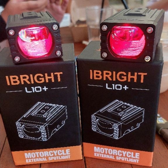 Mini Laser Ibright L10plus Lampu Tembak Bi-LED