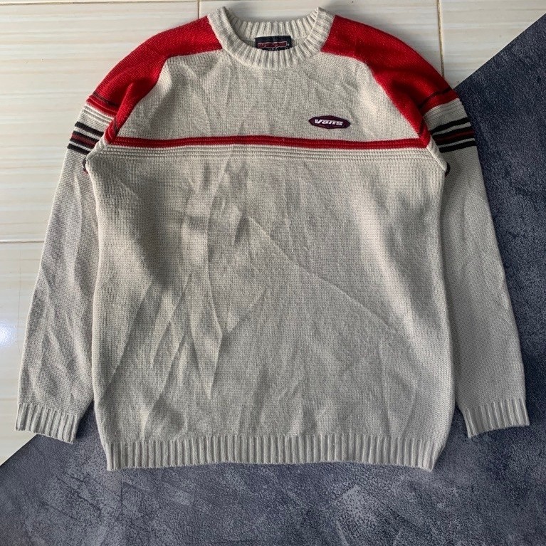 Jaket Knitwear Vans 90s