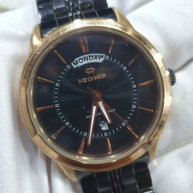 jam Hegner Daydate Pria Original Preloved